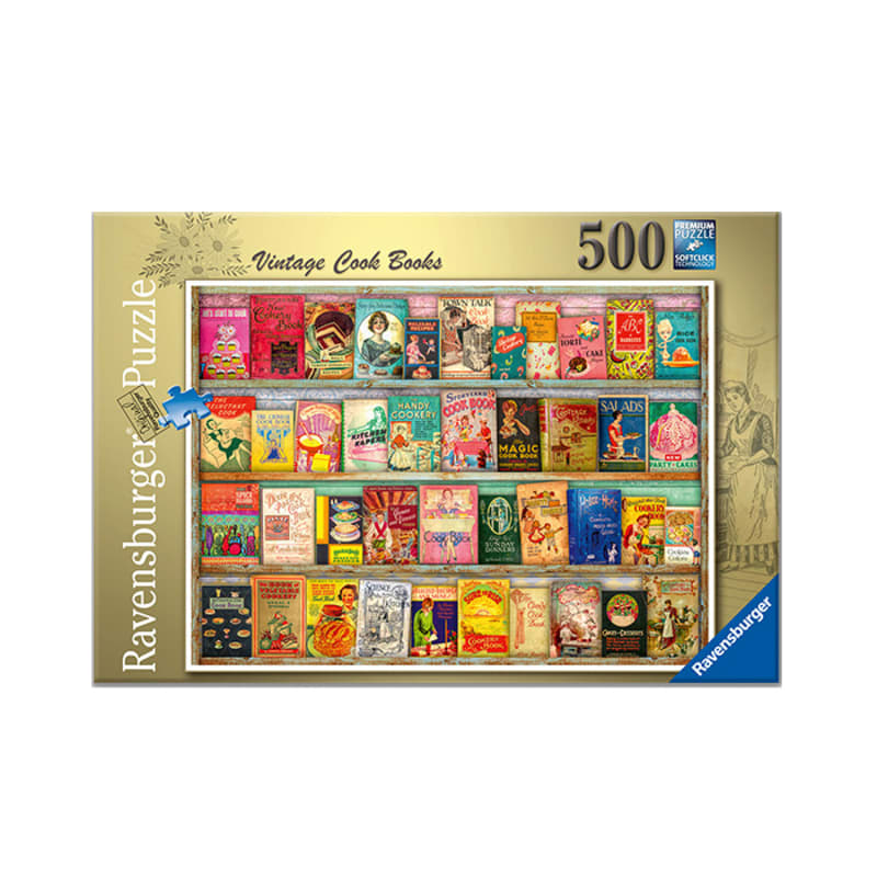 R164127 Винтажная кулинарная книга 500 шт. Настольная игра