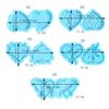 Valentine's Day Series Earring Silicone Mold Suitable for Epoxy Resin Diy Craft Earrings Pendant Earrings Jewelry Making