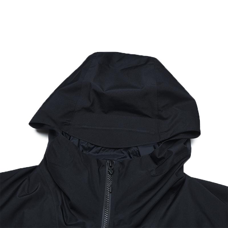 Fila Fleece Versatile Hooded Two-Piece Jacket Men Jackets Deep-Black A11M517724FBK