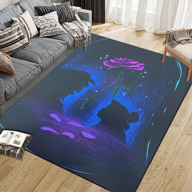 1pc Goofy Carpet Area Rug, Bedroom, and Playroom Durable, Stain-Resistant, and Easy To Clean, Living Room