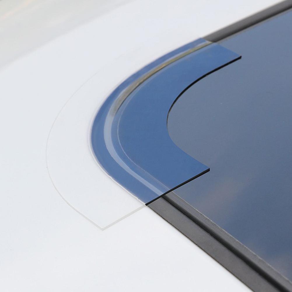 Universal Car Sunroof Edge Waterproof Sealing Strip, Transparent, Noise Reducing, High Temperature Resistant Sunroof Sealing Kit