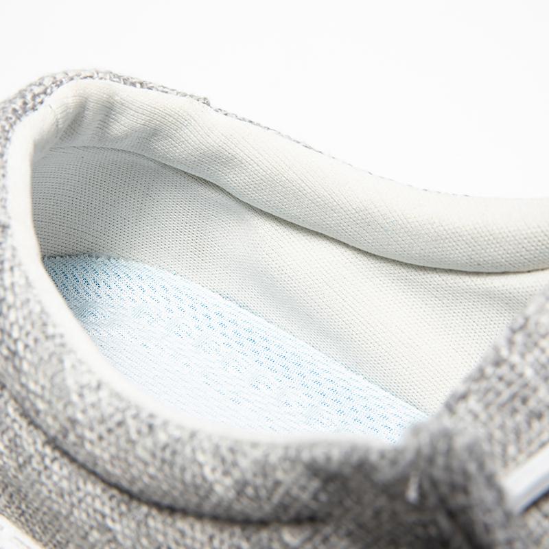 Lucyever Мужские парусиновые балетки с коротким носком Женские удобные мокасины на платформе больших размеров Женские повседневные кроссовки без застежек Женские 45