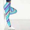 Женские леггинсы Gear Lines Prints Stretch Yoga Leggings Fitness Running Gym Sports Active Брюки