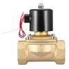 DN50 2" двухходовой латунный электрический электромагнитный клапан нормально закрытый 220 В переменного тока