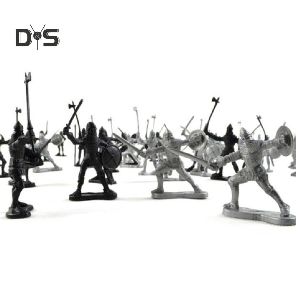 Играйте с собой Мини-воины Древние фигурки солдат Статическая модель Детская игрушка