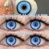 2pcs Color Contact Lens Yearly Cosplay Soft Contact Lens 14.5MM Halloween Eye Makeup 0~-8.00 Myopia Lenses Prescription Soft Lens Eye  Bigeye Doll Eye