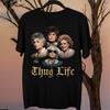 Футболка 'Золотые девочки' Thug Life Подарок для фанатов Мужская S5XL Рубашка Унисекс Футболка