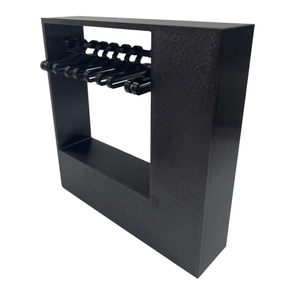 Portable Doll Clothes Closet with 10 Hangers Clothes Storage for Figures  for Doll Clothes