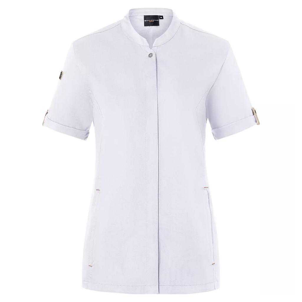 Womens/Ladies Green-Generation Chef Jacket