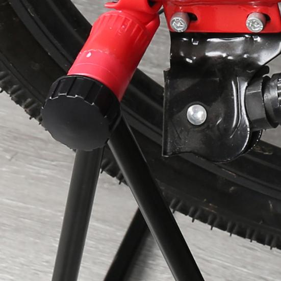 Подставка для велосипеда, высокая прочность, вращающаяся на 360 градусов алюминиевый сплав, горный дорожный велосипед, треугольная вертикальная складная подставка, принадлежности для велосипеда