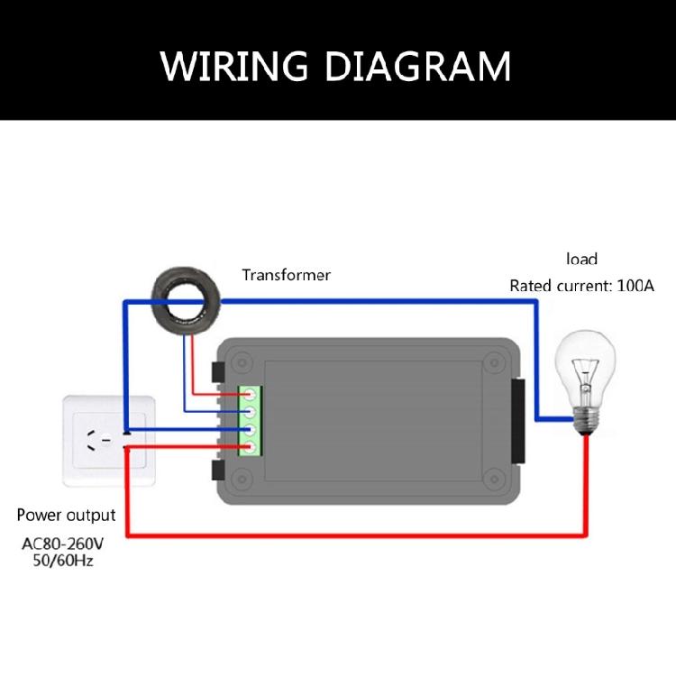 Remote Control Capable ABS Electricity Monitors High Accuracy Tool Power Monitoring Tool for Diverses Power Systems