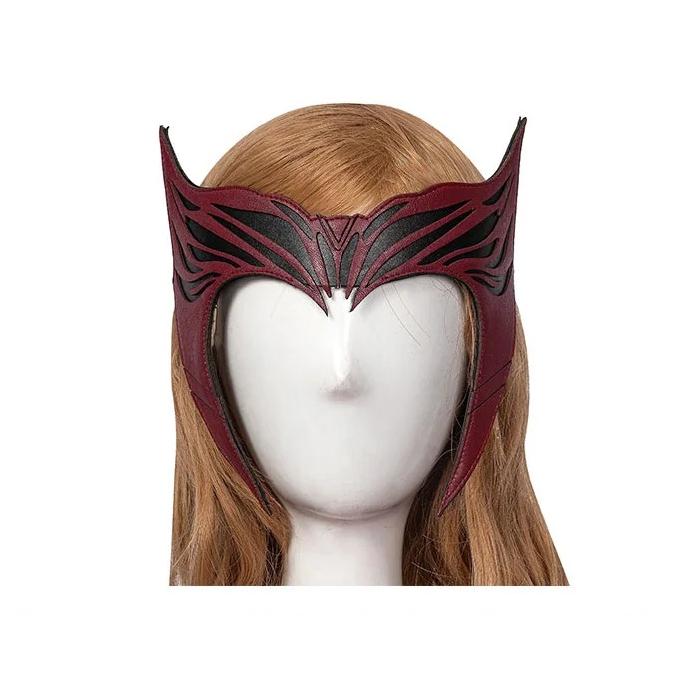 P-Jsmen женский костюм для косплея Wanda Maximoff, головной убор Алой ведьмы, плащ и брюки, полный комплект, аксессуары для Хэллоуина, реквизит