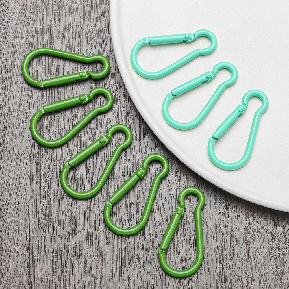 Высококачественное защитное снаряжение из сплава, карабин, пряжка, брелок, кнопка для скалолазания, походный крюк