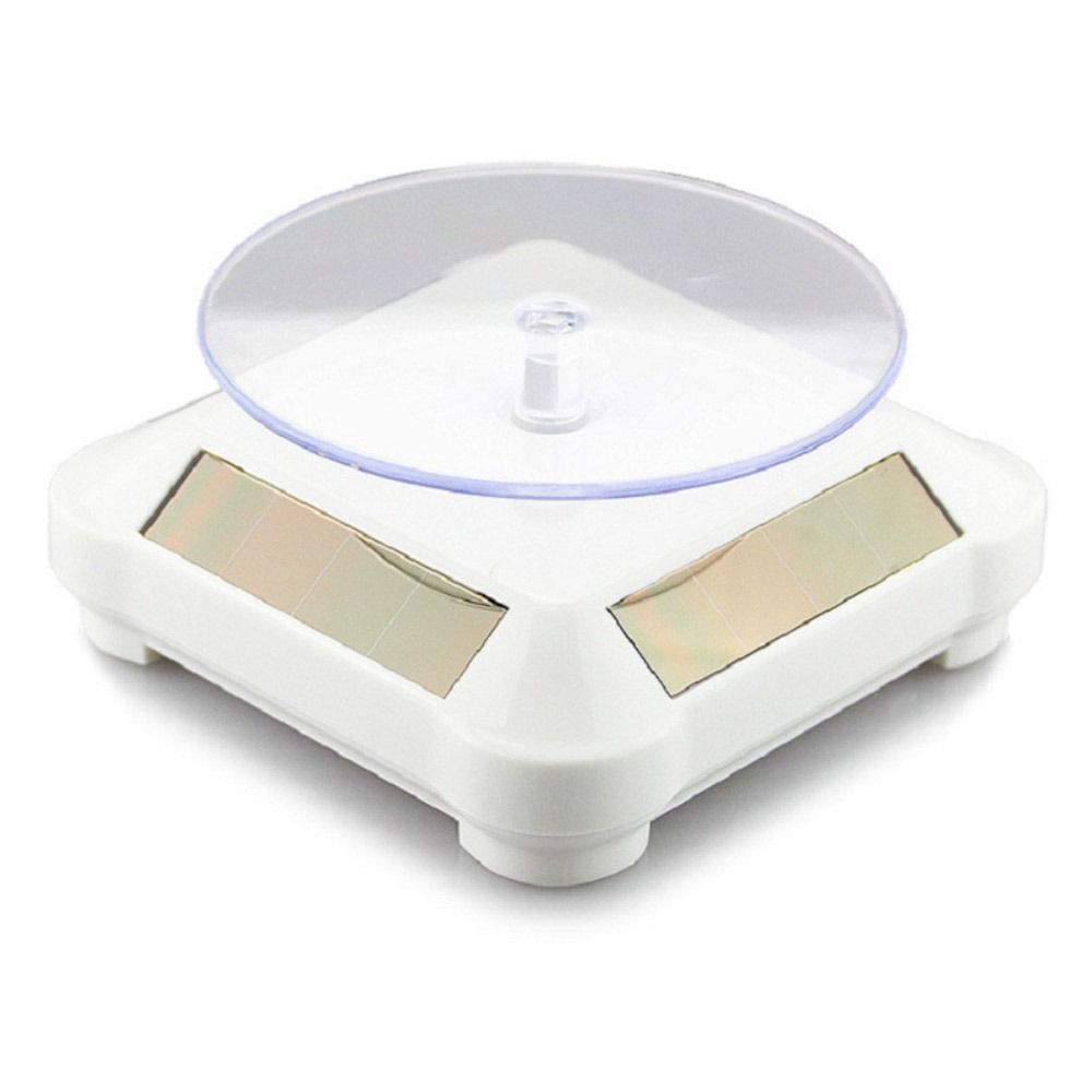 Поворотный стол, автоматическая вращающаяся солнечная подставка для ювелирных изделий, подставка для дисплея, подставка для дисплея, держатель для часов