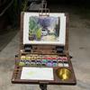 Empty Folding Watercolor Paint Palette Multifunctional Paint Pigment Box  Beginners