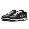 Nike Dunk Abrasion Resistant Breathable Low top Skateboard Shoes Unisex Black Gray White 355152-016(Team1597--)