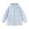 Thirsty Puffs Light Duck Down Jacket Women's Medium and Long High-end Hooded Loose Warm Jacket Winter New