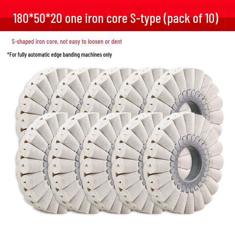 Fully Automatic Edge Banding Machine Polishing Wheel - Thickened Cloth, Cotton, Flannel, and Iron Core
