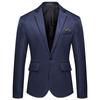 2024 Mens Suit Business Casual No Iron Single Button Split Collar Wedding Party Coat Slim Fit Office Blazer Blazersets