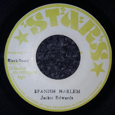 Пластинка 7 дюймов JACKIE EDWARDS - Spanish Harlem NONE Stars Jamaica Reggae, Ska & Dub Б/у
