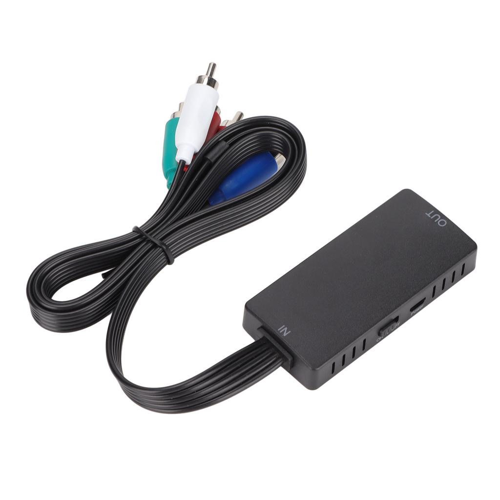 YPbPr To HD Multimedia Interface Adapter Component 1080P AV Converter for DVD HDTV Monitor