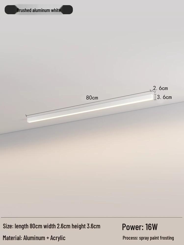 Скандинавская минималистичная светодиодная лента для гостиной, прихожей, спальни и балкона