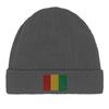 Bonnet Drapeau Guinée En Gris