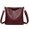 Supply Women's Bag Bucket Bag Crossbody Bag Women's Premium Embossed Bag Douyin Shoulder Bag Middle-aged Mother Bag