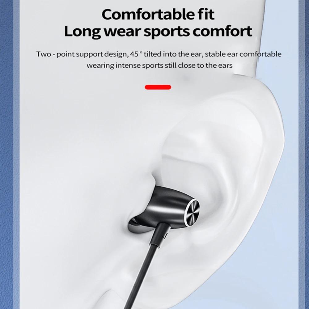 Lenovo Наушники HE05X II Bluetooth 5.0 с интерфейсом зарядки Type C, беспроводные наушники HIFI с магнитным шейным ободом, спортивные наушники 8H