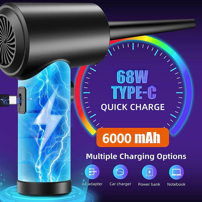 Turbo Fan Portable Car Vacuum & Dust Blower