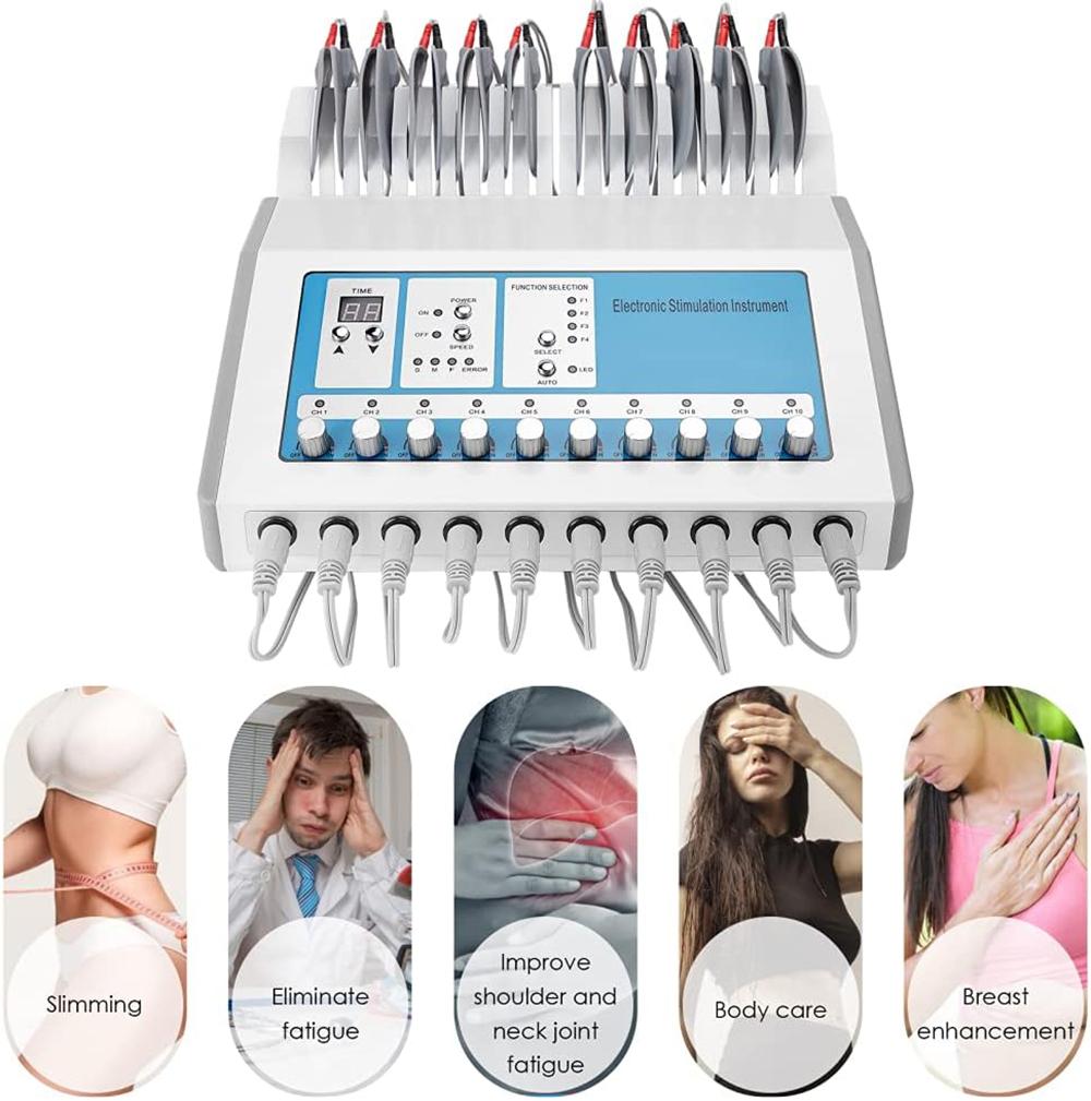 S718 Weight Loss Machine Waves EMS Muscle Stimulator Body Slimming Machine Fat Burning Bio Beauty Massager Muscle Stimulator