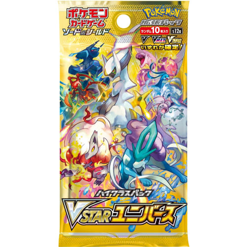 Pok?mon Card Game Japanese High Class VSTAR Universe S12a Booster Pack (10 Cards Per Pack)