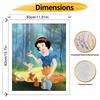 Disney Белоснежка лесное животное масляная живопись искусство ручная работа DIY картина украшение дома подарок