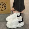 Platform White Shoes Women's Spring New Board Shoes Versatile Small Casual Shoes Heightening Niche Sports Shoes
