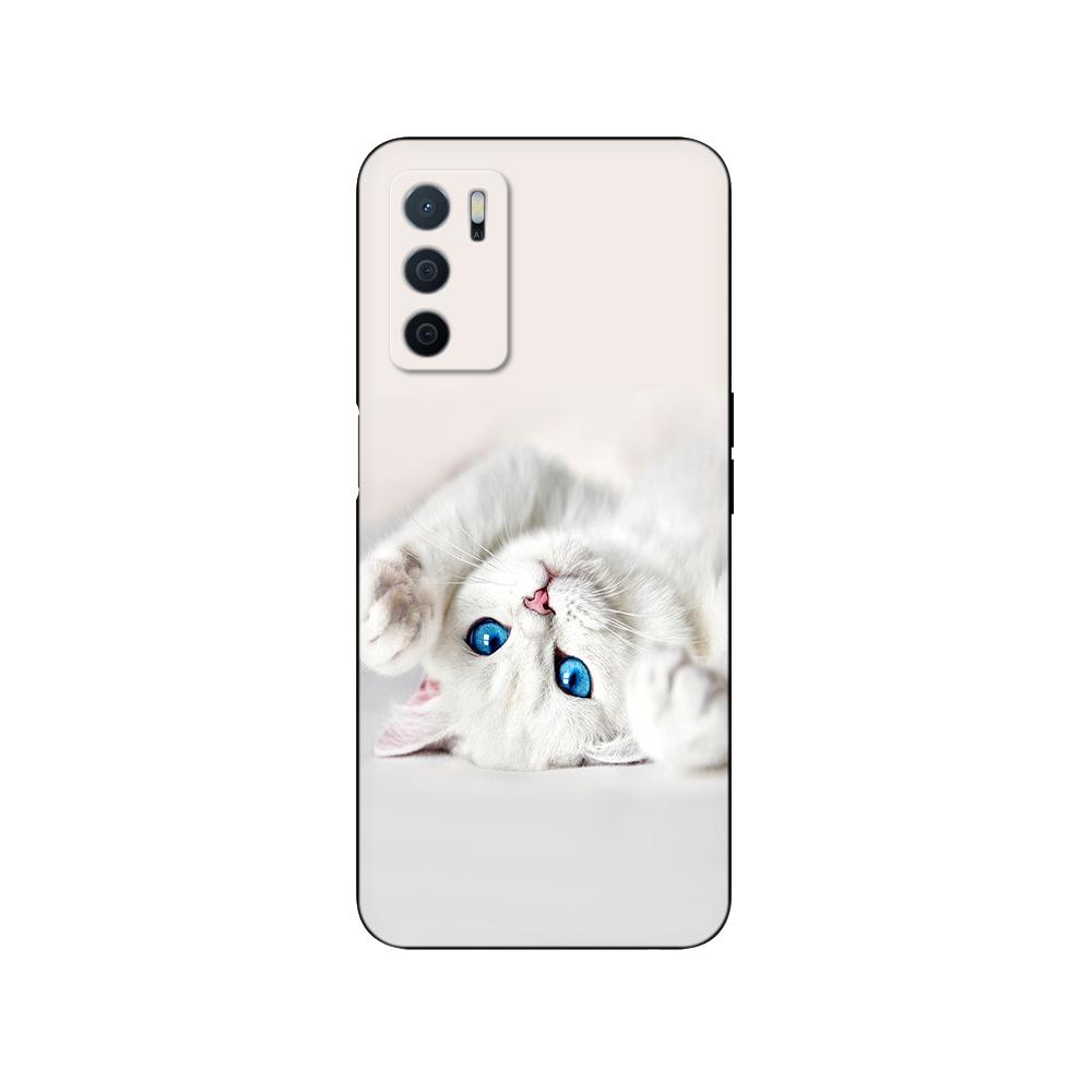 For OPPO A16 Case For OPPO A16S Case Phone Back Cover On OPPOA16 OPPOA16S Bumper OPPO A 16 S 16S Silicon Black Tpu Case 6.52inch