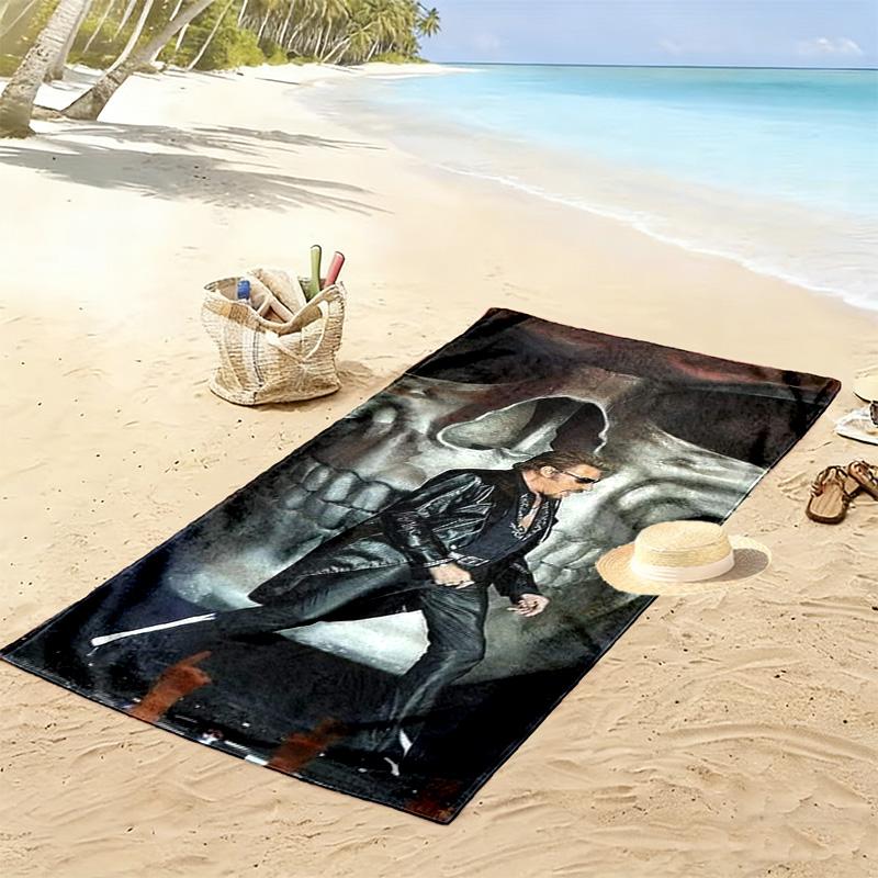 Elegance: Journey Through Timeless Style beach towel soft Portable for travel seaside quick-drying swim towel Outdoor pool towel