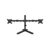 Support de moniteur - IGGUAL - SSM02 - Pour 2 écrans 13"-32" - VESA 100x100mm - Noir