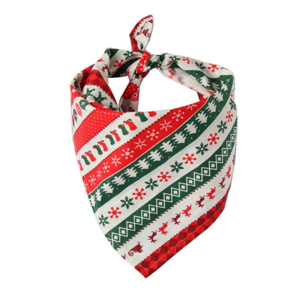 Accessories Christmas Element Cats Triangular Scarf Dogs Bandanas Christmas Pet Decor Pet Costume
