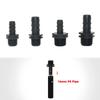 Штуцер-елочка с наружной резьбой 1/2" 3/4" для капельного полива и аквариумов DN16мм DN20мм ПНД трубы Прямые соединения 5 шт.
