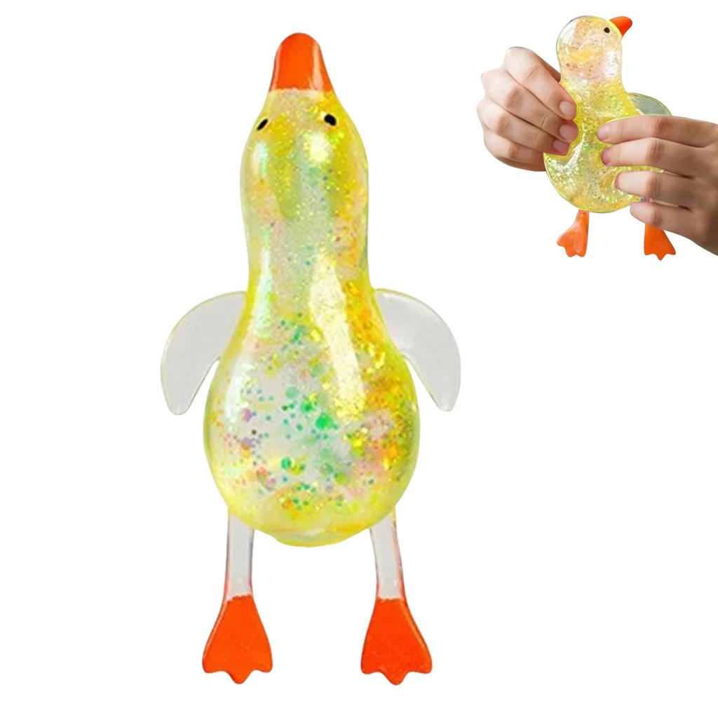 False Denture Glitter Ducks Stretchy Ducks Toys Toys Stress Stress Sensory Toys Party Stuffers Christmas Birthday Gifts
