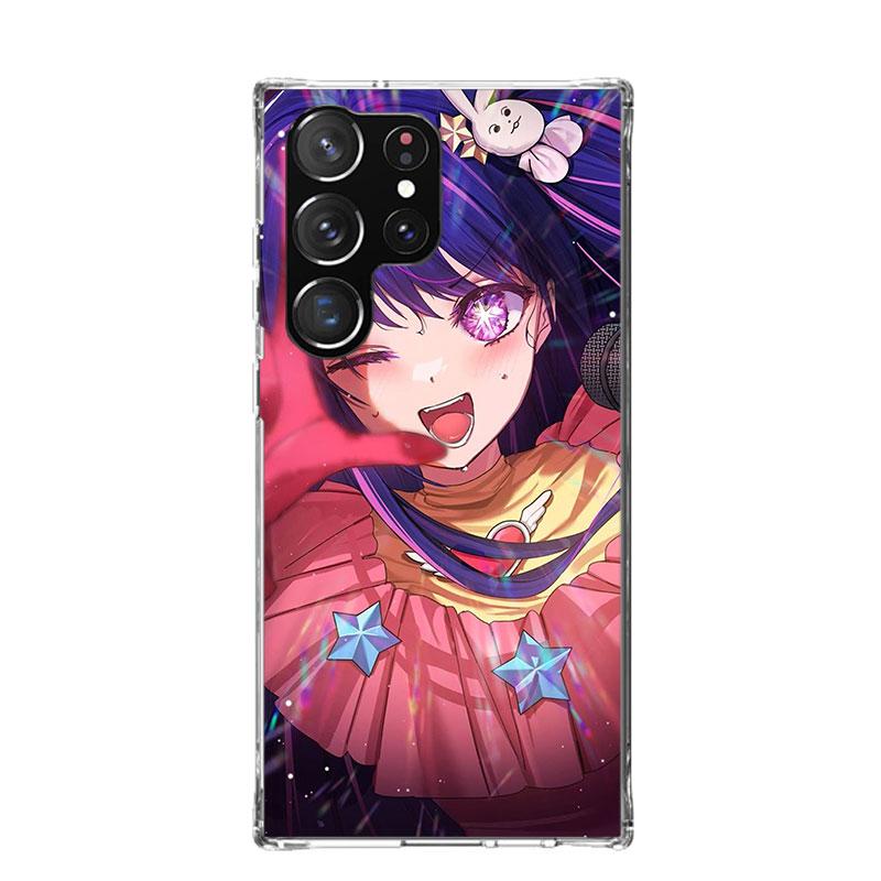 Чехол для телефона Oshi No Ko для Samsung Galaxy S26 S25 Edge S24 S23 FE S22 Ultra S21 Plus S20 + Fundas Cover Coque Galaxy S25 S24 S23