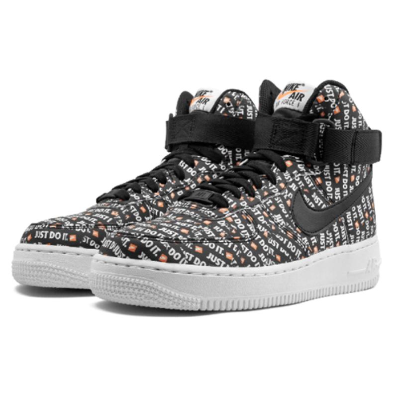 Nike Женские кроссовки Air Force 1 High Just Do It Pack Черные ao5138-001
