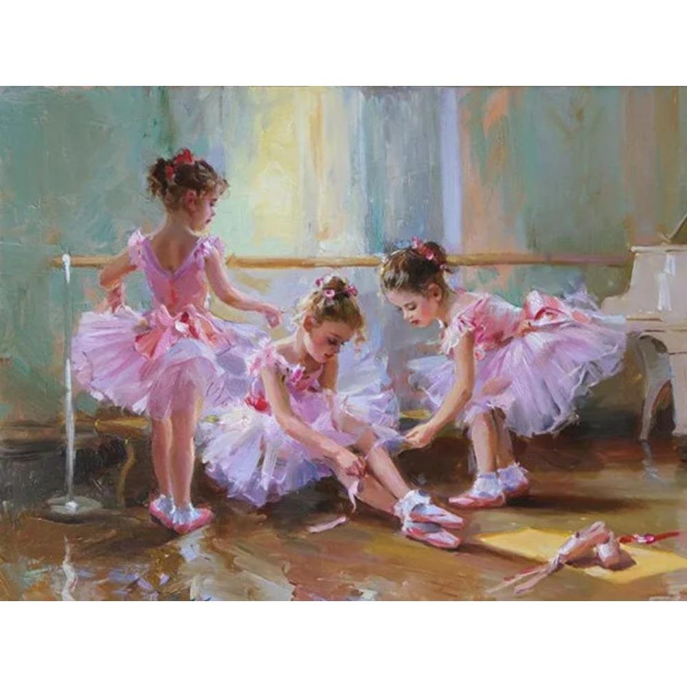 Алмазная картина, полная дрель, круглая алмазная живопись с фермой, ручная работа, ретро, ​​сделай сам, алмазная мозаика, украшение дома