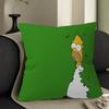 Cartoon The S-Simpsons Cushion Cover Pillow Cover Decor Pillowcase Printed Cushion Case For Couch