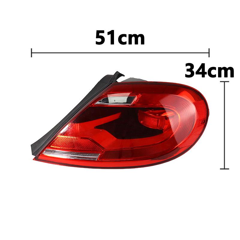 Автоаксессуары для Volkswagen VW Beetle 2013-2020 Задний фонарь Поворотник Накладка на фонарь Корпус заднего фонаря без лампочки
