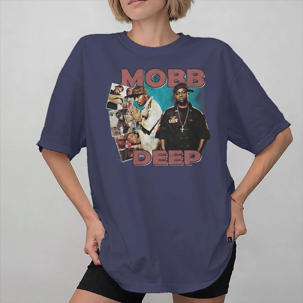 Mobb Deep The Infamous Tee Shirt for Unisex Women Graphic Printed T Shirts 100 Cotton Clothing