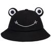 Cute Cartoon Frog Sun Hat For Men And Women Adjustable Fisherman Hat Portable Folding Outdoor Sun Protect Wide-brimmed Hat