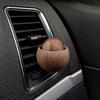 Wooden Essential Oil Diffuser Round Ball Aromatherapy Diffuser Natural Walnut Passive Oil Diffuser for Home Car Yoga Hall SPA