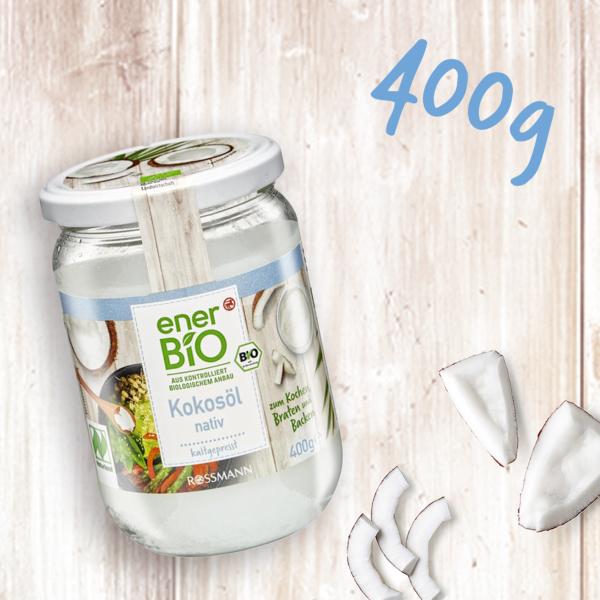 Germany Rothman enerBiO Enerbio Cold Pressed Coconut Oil 400g