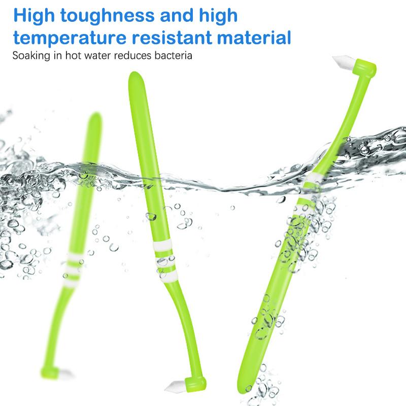 1 шт., зубная щетка с пучками, щетка с конечным пучком, щетка для чистки межзубных промежутков, мягкая зубная щетка с одним пучком, уход за межзубными промежутками